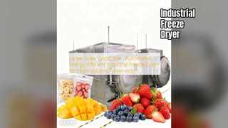 Industriële vriesdroger: behoud van hoog volume