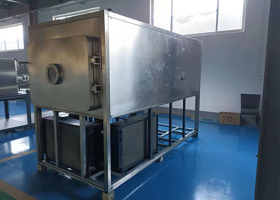 -40C-80C Voedsel vacuüm vriesdroger 500kg/batch Elektrische verwarming