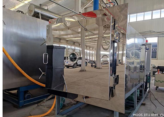 Elektrische verwarming Industrieel voedsel Vacuüm Vries droge vruchtmachine