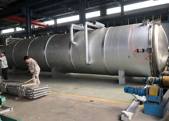 Air Cooling Vacuum Food Dryer 100 kg/batch  koelsysteem