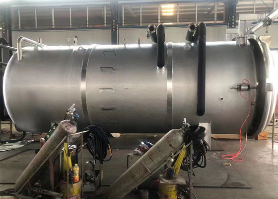 Industriële vriesdroger met een laag geluidsniveau 300 kg/batch Elektrische verwarming