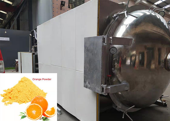 Voedselvriezen droogmoedermelkmachine 100 kg/batch Elektrische verwarming