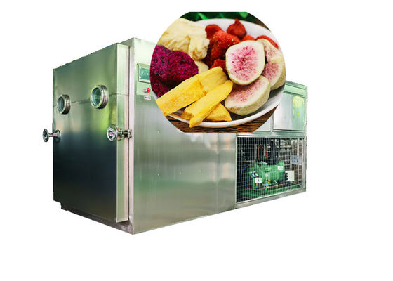 100 kg 200 kg PLC gecontroleerde vloeistofvriezer Voedsel vacuüm vriesdroger