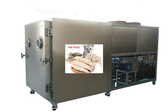 55 kW industriële vriesdroger commerciële vacuüm vriesdroger 300 kg/partij