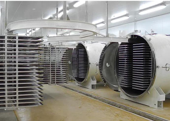 PLC-besturing Vriesdroger Farmaceutische industrie 500 kg/partij