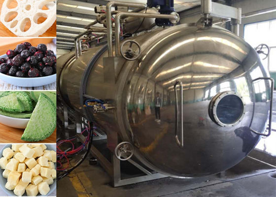 100 kg groenten vacuüm industriële voedsel vriesdroger