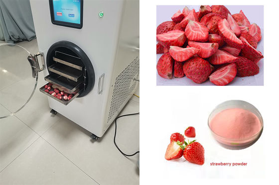 6 kg mini vriesdroger PLC-besturing Elektrische verwarming