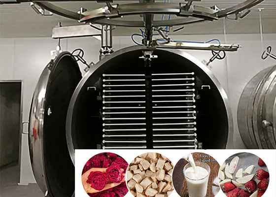 Energiebesparende grote commerciële vriesdroger 200 kg/partij