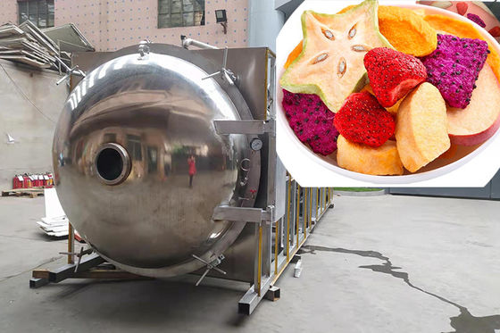 PLC-besturing Industriële vriesdroger Eetbare bloemen 500 kg/partij