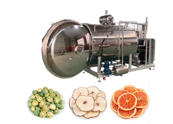 Industriële vriesdroge fruitmachine 200 kg Voedsel vacuüm vriesdrogemachine