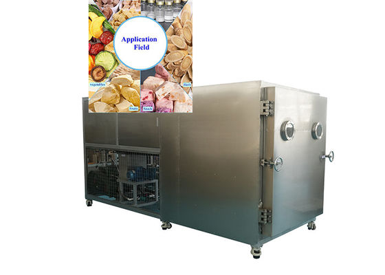 500 kg voedingsvacuümvriezedroger met refcom-koelsysteem