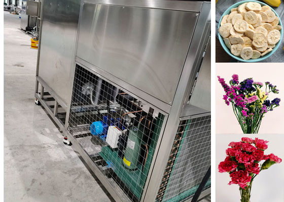 200 kg voedselvriezer droogmachine Leybold koelsysteem