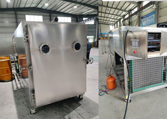 50 kg Capaciteit Voedsel Lyophilizer Vriesdroger Dampcondensator -45C