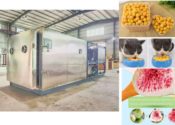 Compact ontworpen vacuüm vriesdrogmachine lyophilizer droger