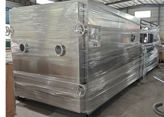 100 kg batch industriële groenten lyophilizer vriesdroger machine
