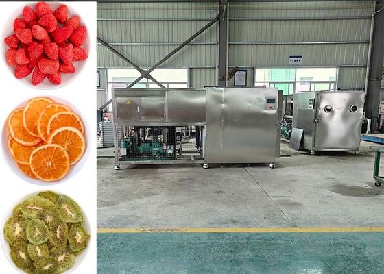 Luchtgekoelde vriesdroger 30 tot 35 kg per partij voor het drogen van groenten en fruit