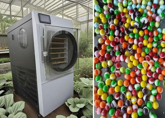 Candy Ice Cream 5 Tray Home Freeze Dryer Machine Model van roestvrij staal