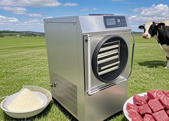 4 kg huishoudelijke voedselvriezerdroger kleine automatische vacuüm lyophiliseringsmachine