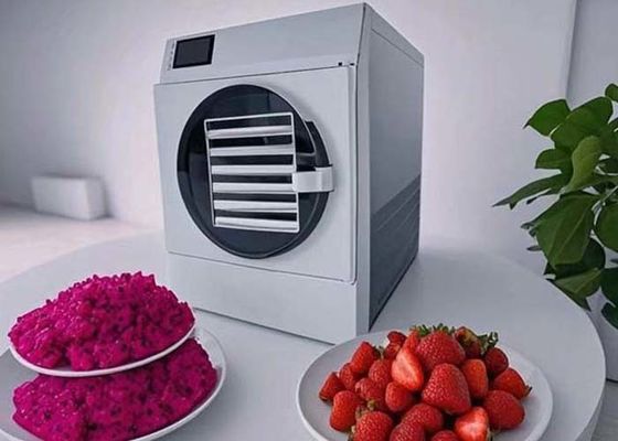 Automatische vacuümvriesdroger voor snoep, vruchtensap, melk en vriesdrogen