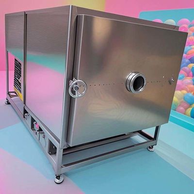 Commerciële snoep vriesdroger machine Grootschalige vriesdroging voor confecties