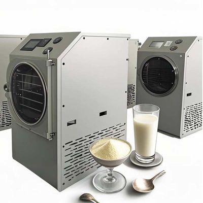 Beste vriesdrogers voor thuisgebruik Melk Liquide Fruit Lyophilizer met vacuümpomp inbegrepen