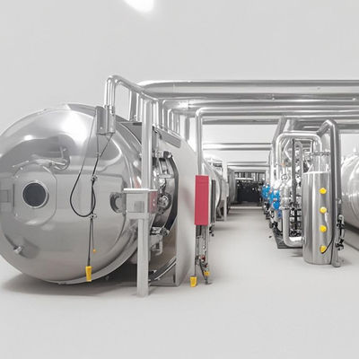 1 ton commerciële vriesdrogerapparatuur Grootschalige lyophilizatiesysteem