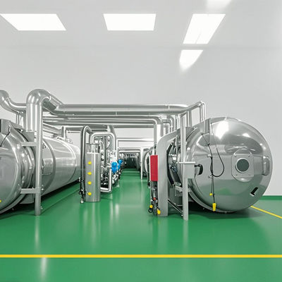 Industriële voedingsmiddelen vriesdroger 500 kg batch commerciële uitdrogingsmachine