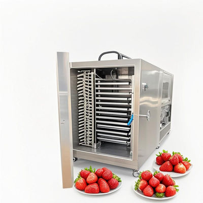 50 kg commerciële vriesdroger industriële lyophilisator voor koffie / groenten / fruit / snoep