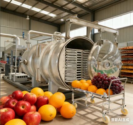 Industriële 200kg Vriesdroger: Hoge Capaciteit, Commerciële Kwaliteit voor Bulk Voedsel & Farmaceutische Productie