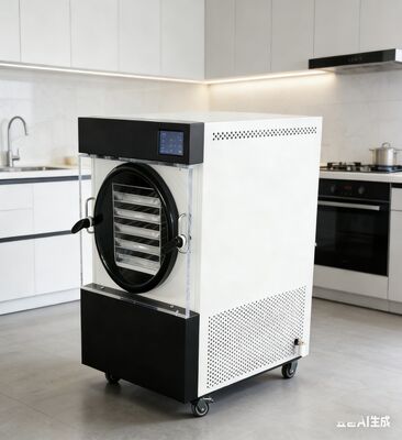 Uw Oogst, Nu Direct! Compacte Vriesdroger Sluit Smaak & Voeding In. Gemakkelijk te Gebruiken & Schoon te Maken