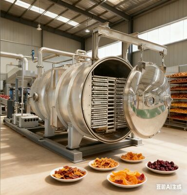 Grootschalige Conserveringsoplossingen: 100-200KG Vriesdrogers voor Hoogwaardige Kruiden-, Vis- & Biotechproducten