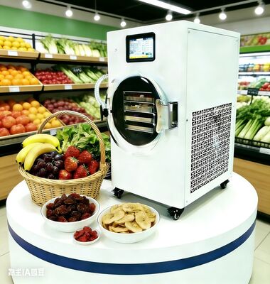 Persoonlijke vriesdrogers met roestvrijstalen bakken Energiebesparend, veilig en perfect voor thuiskokken