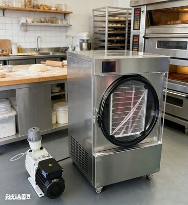 Vriesdroger op tafel: snelle droge cycli, energiebesparende modus