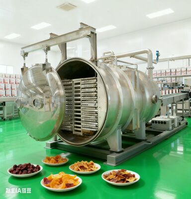 Heavy-Duty 180KG Lyophilizer voor industrieel gebruik met constructie uit roestvrij staal en precieze temperatuurcontrole voor consistente kwaliteit