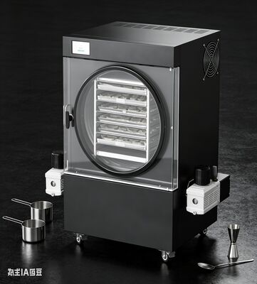 Vinnige en betrouwbare vriesdroger voor huishoudens Ideaal voor het vacuümdrogen van vlees, groenten en kruiden