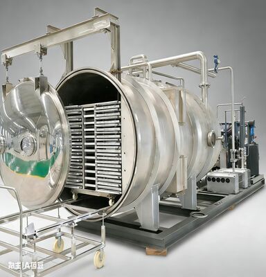 Bereiken van Premium Kwaliteit op schaal: Onze 100kg industriële vriesdrogers bewaren perfect farmaceutische, voedsel- en voedingsmiddeleningrediënten.