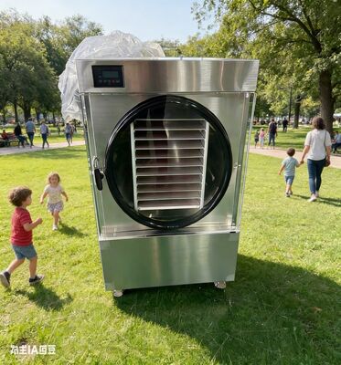 Noodvoorbereiding begint hier! Een persoonlijke voedselvriezer met een grote capaciteit van 4 bakken, die voedingsstoffen bewaart en een 25 jaar houdbare voedselvoorraad creëert