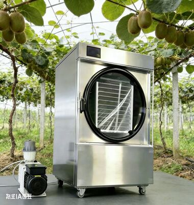 Van tuin tot voorraadkamer, versheid opgesloten. Onze gemakkelijk te gebruiken kleine vriesdroger houdt kleur, smaak en voedingsstoffen intact tot 25 jaar.