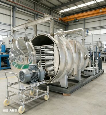 Van boerderij tot markt, perfectie vergrendeld. Onze 200KG vriesdroogmachines met grote capaciteit verwerken bulkfruit, zeevruchten en kant-en-klaarmaaltijden, terwijl 98% van de voedingsstoffen en de originele smaak behouden blijven.