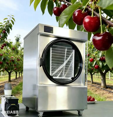 Proef zomerse aardbeien in de diepe winter. Onze gebruiksvriendelijke kleine vriesdroger behoudt seizoensgebonden producten, complete maaltijden en zelfs ijs - zonder conserveermiddelen.