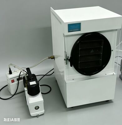 Verse Voedsel voor 25 Jaar—Echt Waar. Home Freeze Dryer Gebruikt Gepatenteerde Technologie om Vlees, Zuivel, Fruit & Restjes te Bewaren met 97% Voedingswaarde & Originele Textuur.