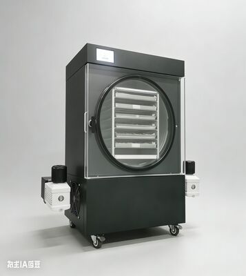 De compacte vriesdroger maakt astronaut ijs, kamperen maaltijden en langdurige opslag eenvoudig met één aanraking operatie.