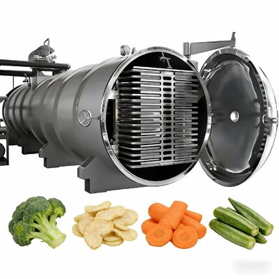 Industriële vriesdroger met waterkoeling, temperatuurbereik van min 50 graden Celsius tot plus 80 graden Celsius, vervaardigd uit 304 roestvrij staal