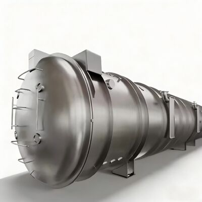 Kamergrootte 12700 bij 2600 bij 3300 millimeter Industriële vriesdroger met een droogtijd van 20 tot 24 uur en 304 roestvrij staalconstructie