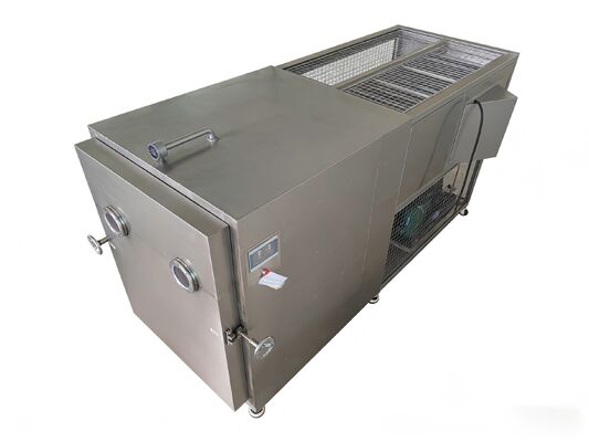 Chamber Size 1350 1400 1200mm Food Vacuum Freeze Dryer Including Baosi Or Bitzer Vacuum Pump and Electric Heating Method Designed for Food Drying