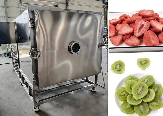 Vacuümgraad ≤10Pa Voedselvacuüm vriesdroger met Baosi- of -vacuümpomp die vriesdrogen voor de voedingsindustrie mogelijk maakt