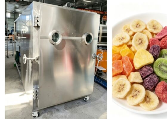 Baosi Or  Vacuümpomp Voedsel vacuüm vriesdroger 100 kg Batch capaciteit PLC besturingssysteem Voedselconserveringsapparatuur