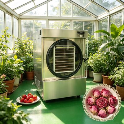 220V 1PH 50 60HZ Thuis Vriesdroger Machine 3600W Bewaart Efficiënt Fruit, Groenten en Maaltijden voor Langere Houdbaarheid