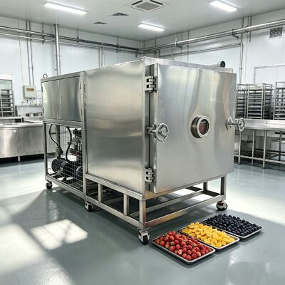 PLC-besturing Groentevriesdroger 1600Kg Grote capaciteitsmachine Ideaal voor commerciële groenteconserveringsprocessen