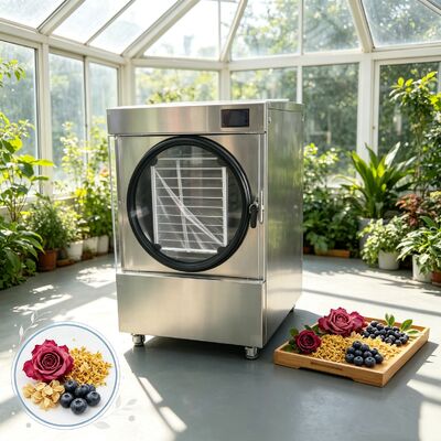 3600W huishoudelijke vriesdroger met koelsysteem Danfoss Compressor perfect voor het thuisbehoud van voedsel en voedingswaarde